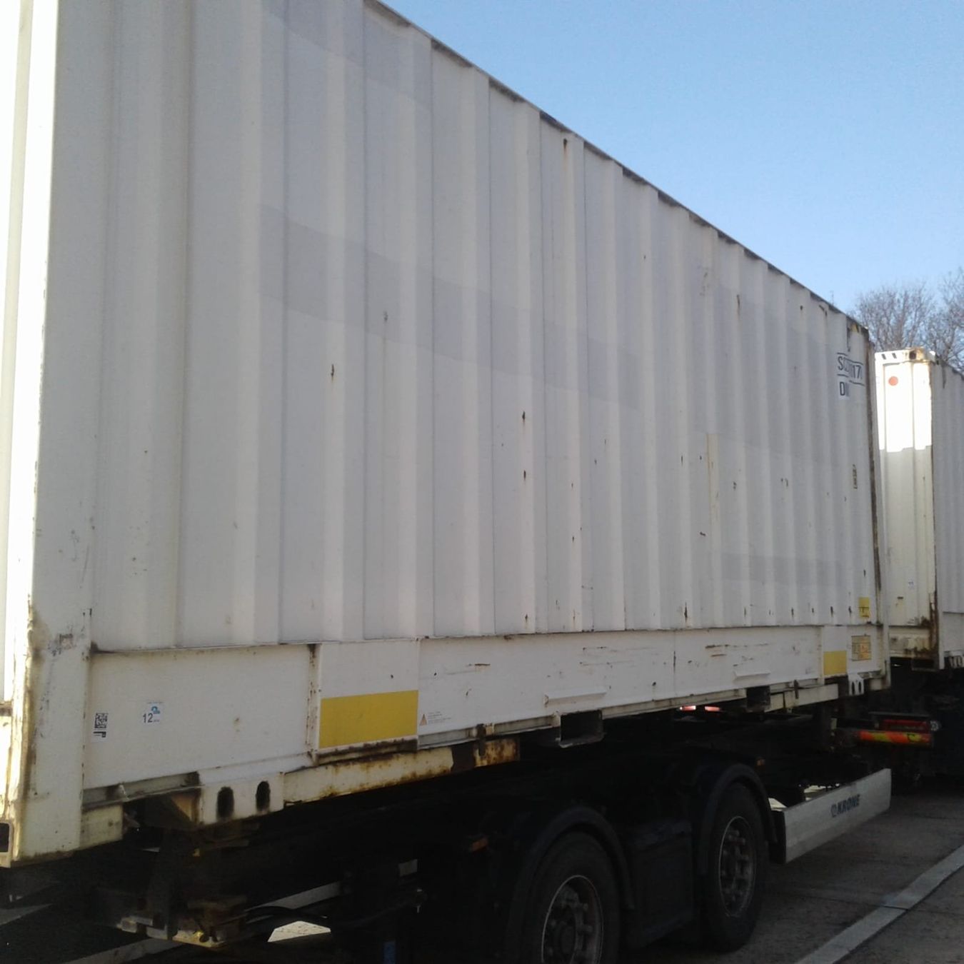 Contenitori edile: Wechselbrücke Container auf Stelzen BDF 7,45m Rolltor Rollto – Usato da Hamburg venduto da inf_r2kx 4
