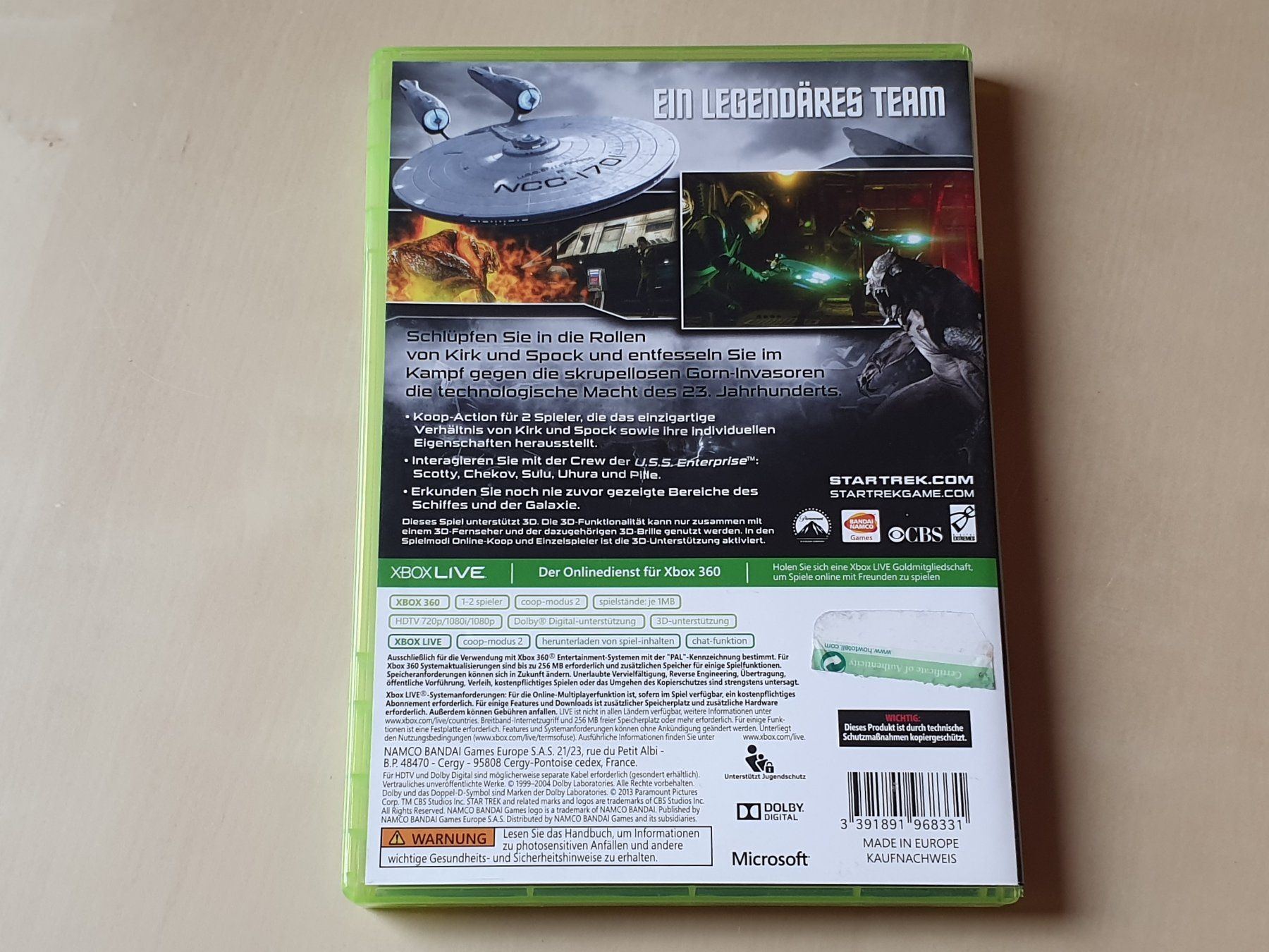 Microsoft Giochi: Star Trek – Usato da Stansstad venduto da collectorsshop 1