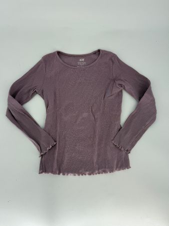 Shirt Gr. 122/128 gerippt von H&M