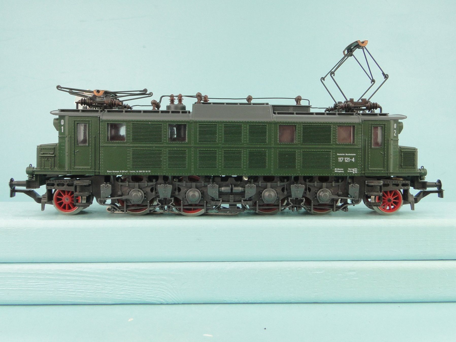 Rivarossi Modellini di ferrovie: Rivarossi H0 1340 DB E 117, neuwertig, AC – Usato da Bülach venduto da cann11 5
