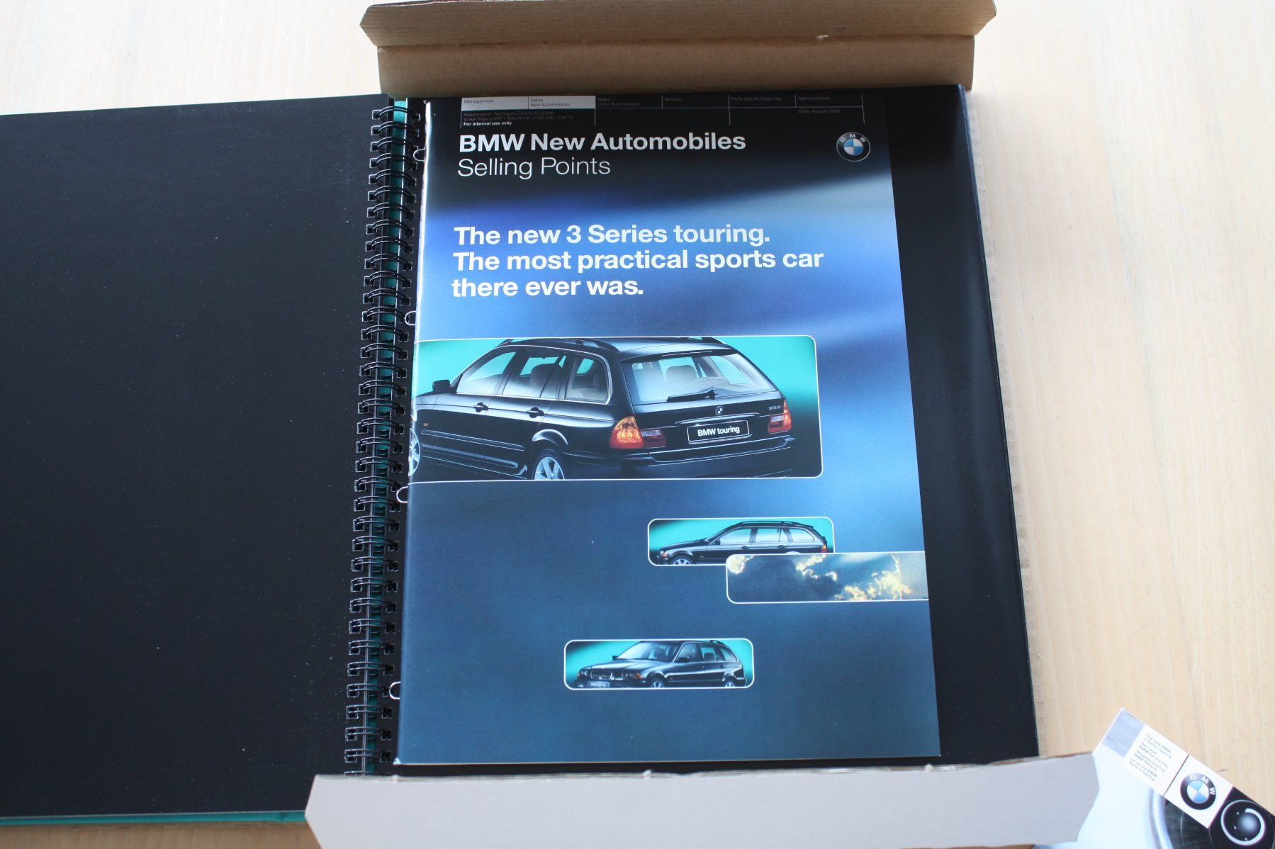 BMW Documenti: BMW 3er Showroom Prospekt/CD E46 – Usato da Wikon venduto da erwin400 5