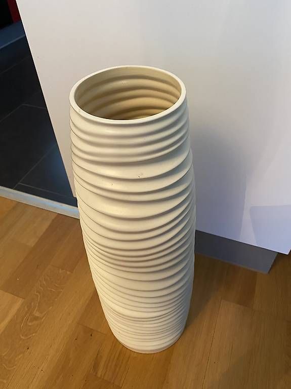 Vasi & Recipienti: Bodenvase 50cm - cremefarben, Keramik – Usato da Bern venduto da Mondol 1