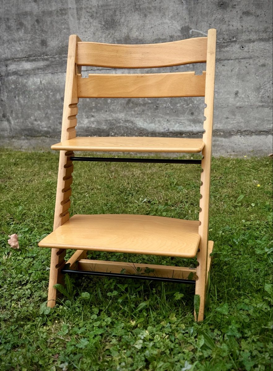 Stokke Seggioloni: STOKKE Tripp Trapp Hochstuhl – Usato da Glattbrugg venduto da Pischte.Brockenhaus
