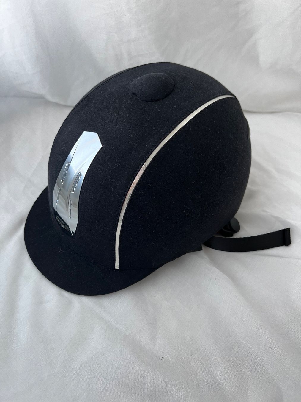 Caschi: Casque d'équitation Choplin Aero Chrome 54 – Nuovo e nell'imballaggio originale da Lausanne venduto da Nat_Sha 2