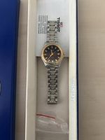 Tissot Uhr mit Goldrand, Box & Papiere!49 Defekt