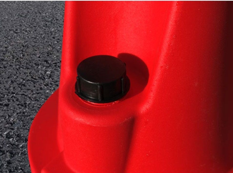 Piste: Fahrbahnleiter Kunstoff rot/weiss – Nuovo e nell'imballaggio originale da Trimmis venduto da SpartacusOne 2