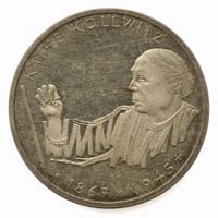 Deutschland 10 Mark Käthe Kollwitz 1992 Silber
