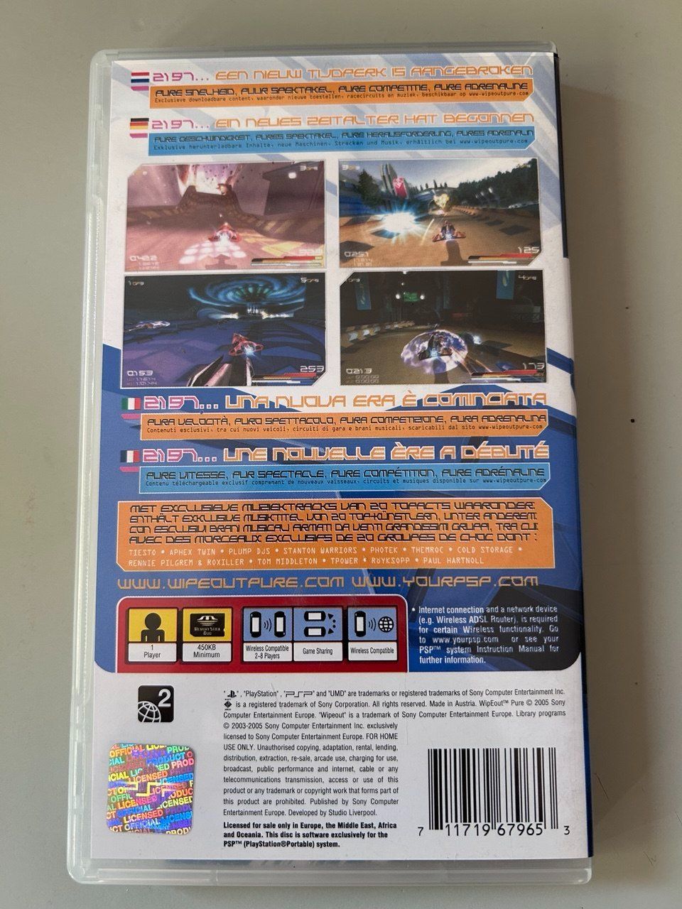 Sony Giochi: Wipeout Pure per PlayStation Portable – Usato da Giubiasco venduto da LorisVale 1