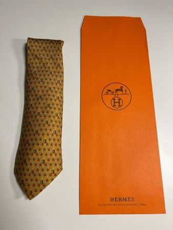 Hermès Trauben Krawatte
