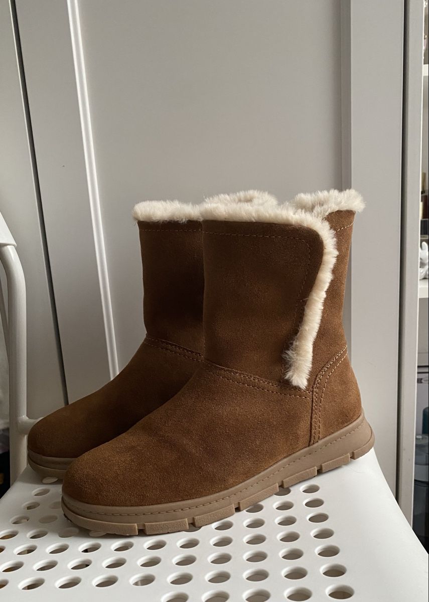 Dosenbach Scarpe da donna: 5th Avenue Echtem Leder Pelz Winter Boots – Nuovo (secondo la descrizione) da Givisiez venduto da dor_xb9k