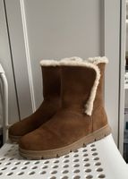 5th Avenue Echtem Leder Pelz Winter Boots