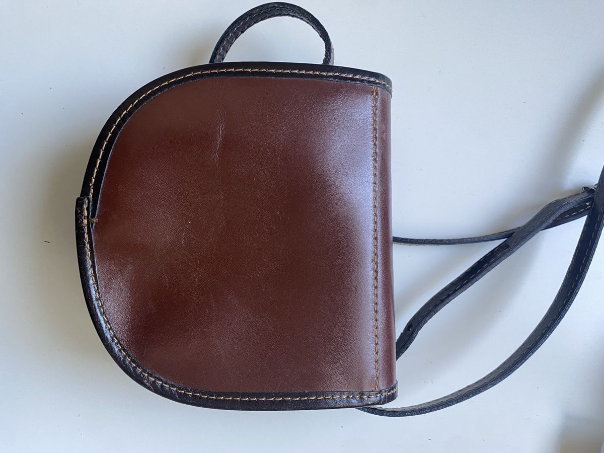 Borse: Kleine Braune Ledertasche – Usato da Pfungen venduto da car_7l8r 4