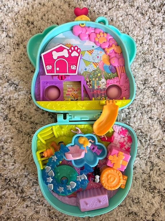 Giocattoli: Polly Pocket Doggy Birthday Bash – Usato da Siebnen venduto da mimaruoss 1