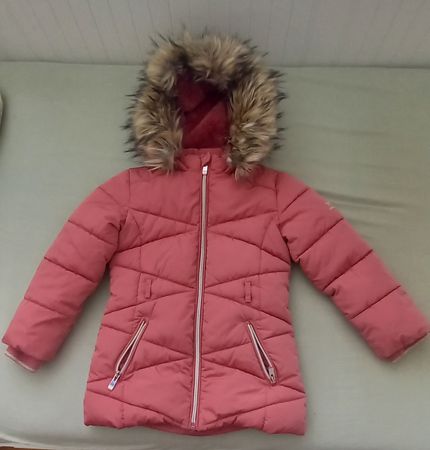 Mädchen Winterjacke, rosa, Grösse 116, Top Zustand