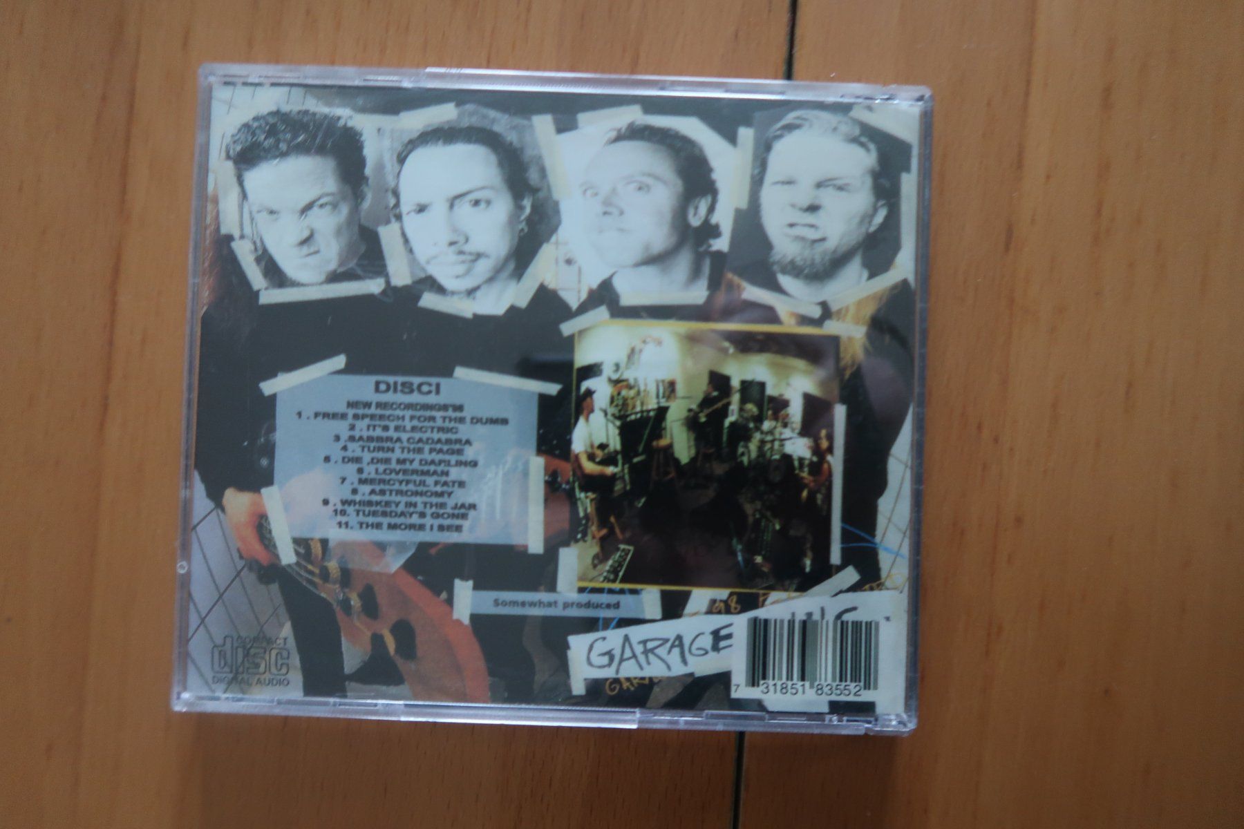 CD: CD   METALLICA - Garage Inc. Disc 1 – Usato da Porrentruy venduto da tupatup 1