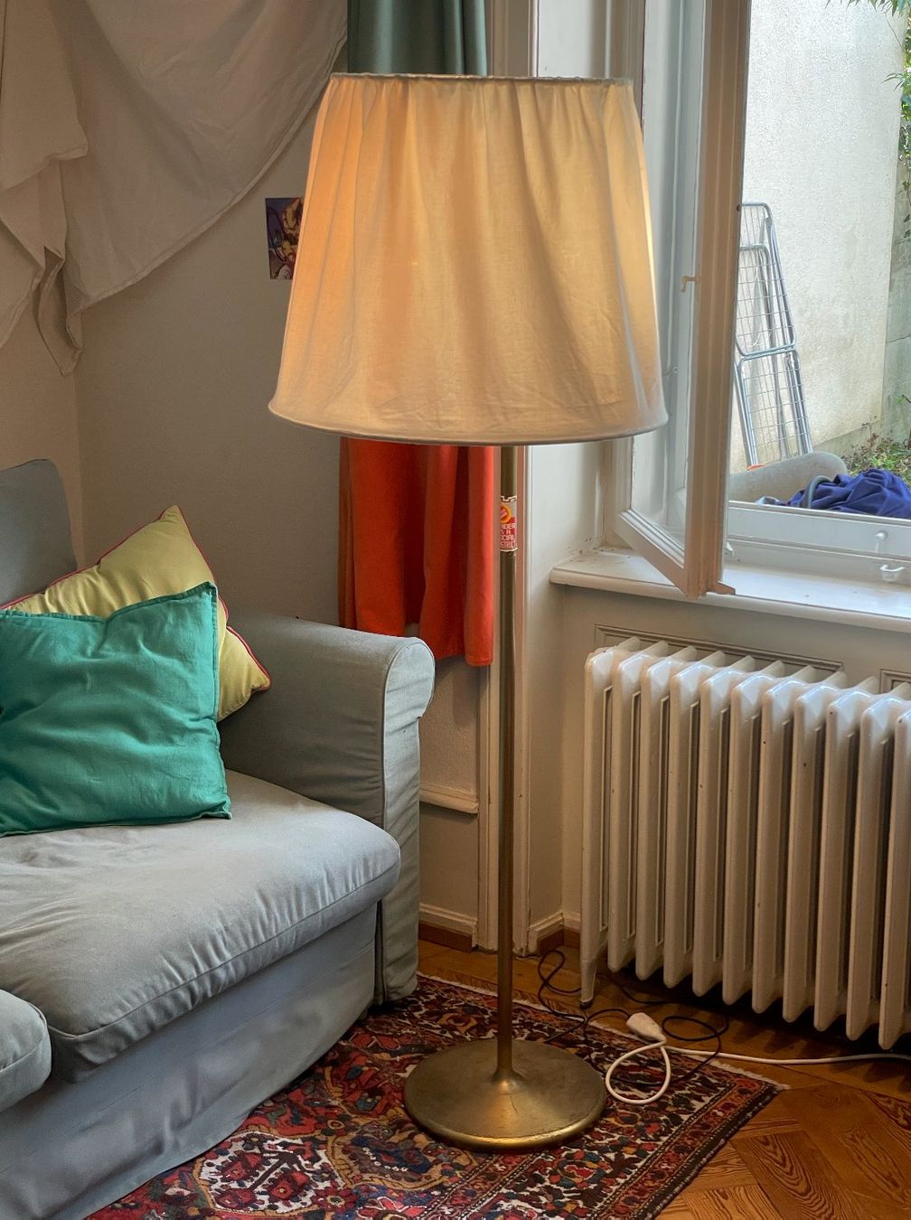 Lampen: Wunderschöne Vintage Stehlampe, dimmbar – Gebraucht aus Basel von jasvet