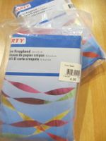 Party Rollen Kreppband 10m x 5cm mehrfarbig 2 Stk.