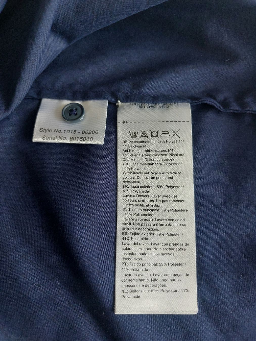 Mammut Camicette: Mammut Hemd Gr.XL,  Blau-schwarz mit Muster  – Usato da Thun venduto da Alexanna 7