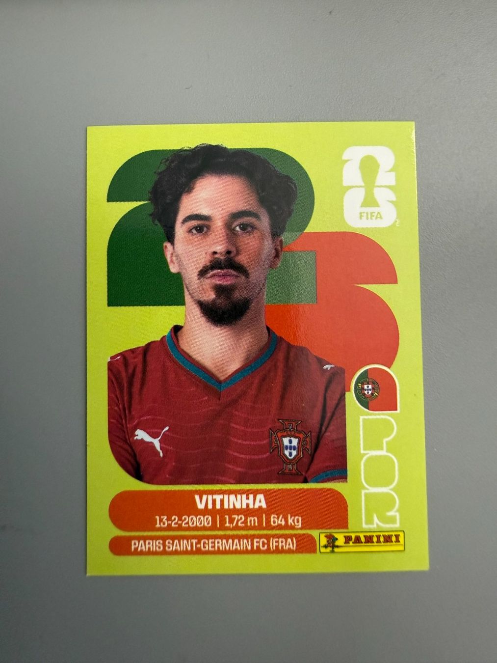 Panini Cartes à collectionner: Panini Vitinha POR12 – D'occasion à Liebefeld par Ronaldo-1996