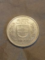 5 Franken 1952 rar! 