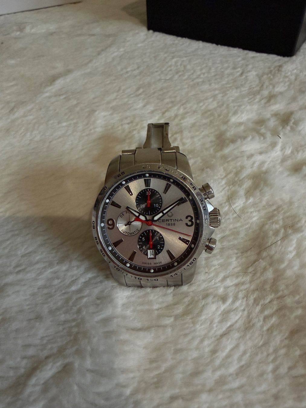 Certina Orologi: Certina DS Podium Automatic Chrono mit Box und Papiere läuft – Usato da Altnau venduto da SwissGoldTime 5
