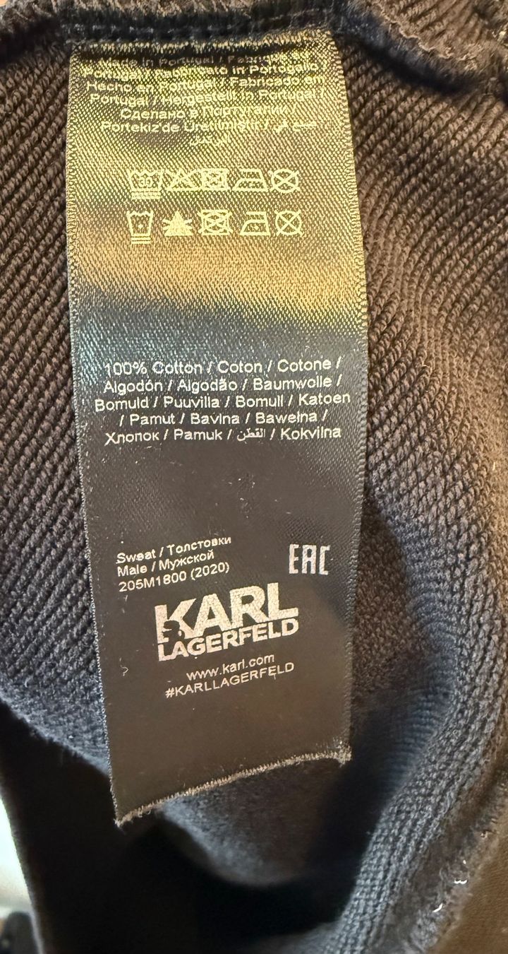 Karl Lagerfeld Maglioni & Felpe: KARL LAGERFELD Hoodie – Usato da Schlieren venduto da svenbaettig 2