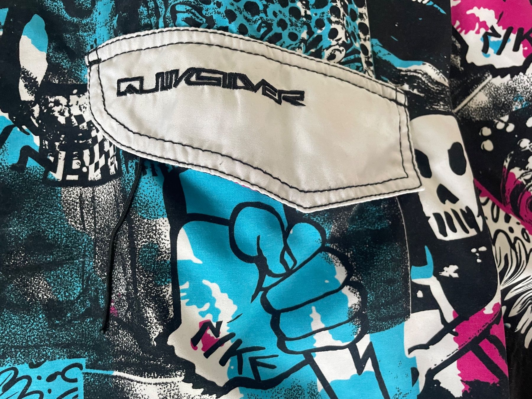 Quiksilver Costumi da bagno: Badehose Quiksilver gemustert Grösse 32 – Usato da Coldrerio venduto da Theres2004 3