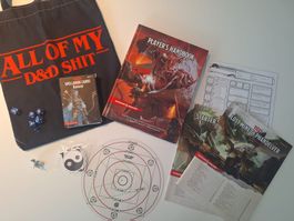 Dungeons & Dragons Starter Set, Players Handbook und Zubehör