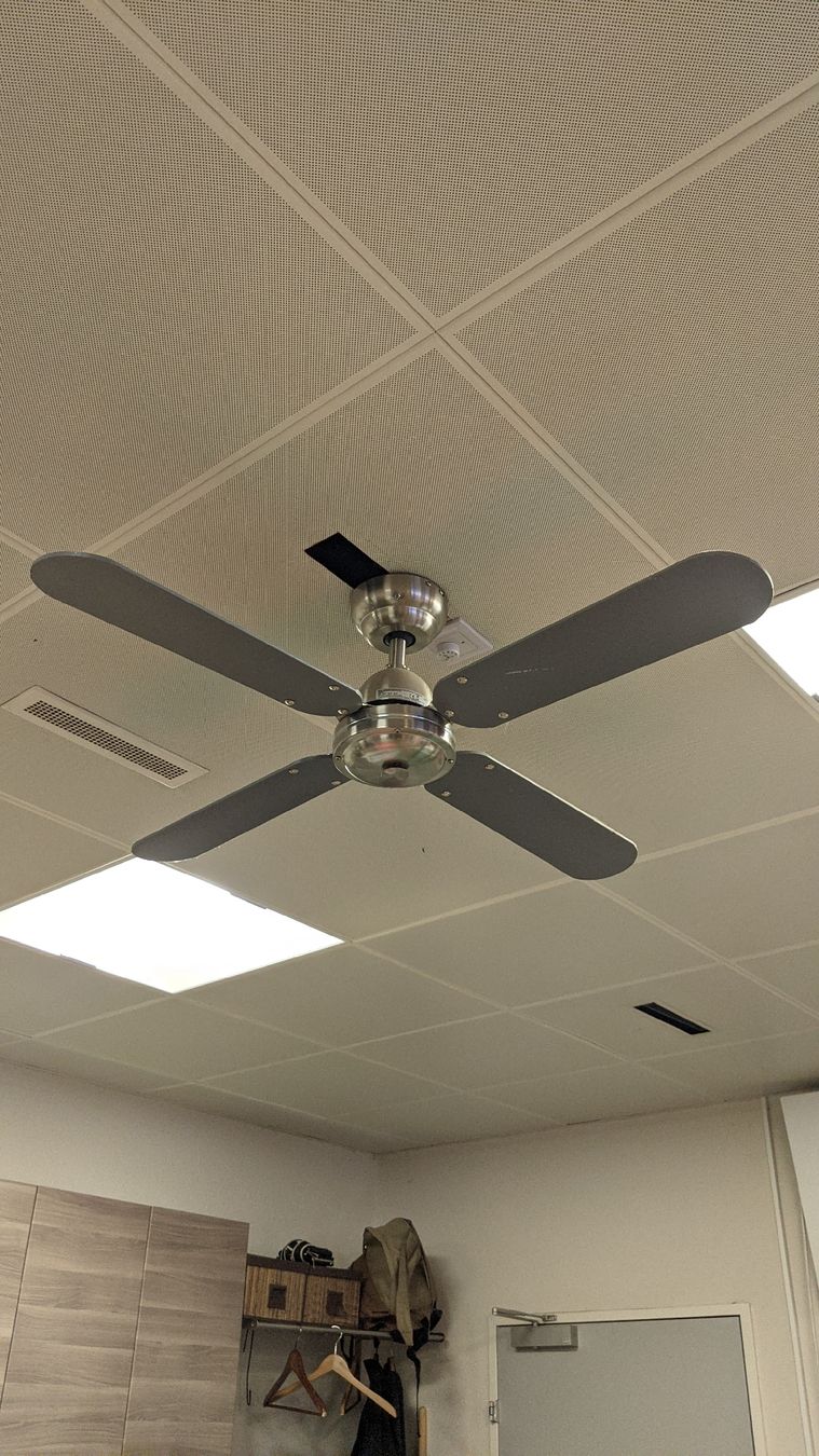 Ventilatori: Deckenventilator silber – Usato da Rüti ZH venduto da kunstreich_8630