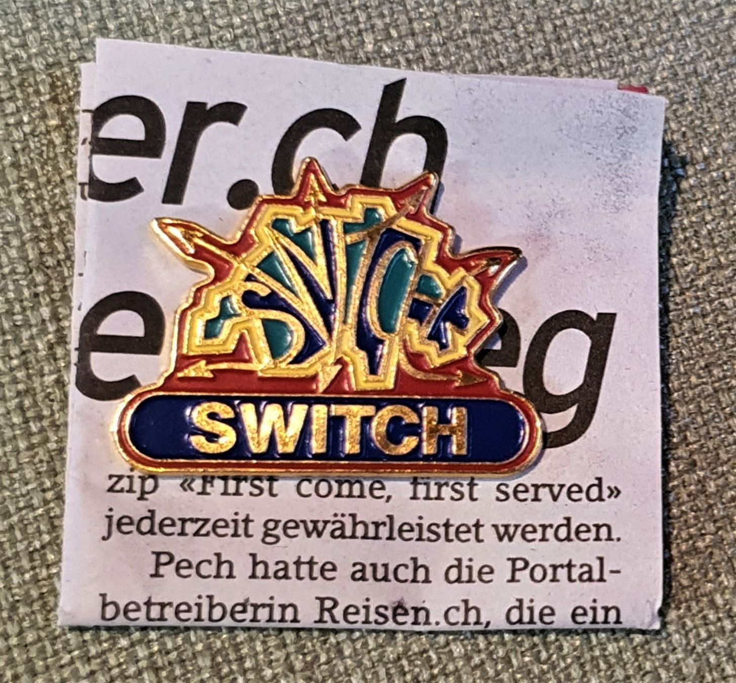 Album: I134 - Pin Switch Domains Vergabe – Usato da Reinach BL venduto da Boston-Verkauf 2