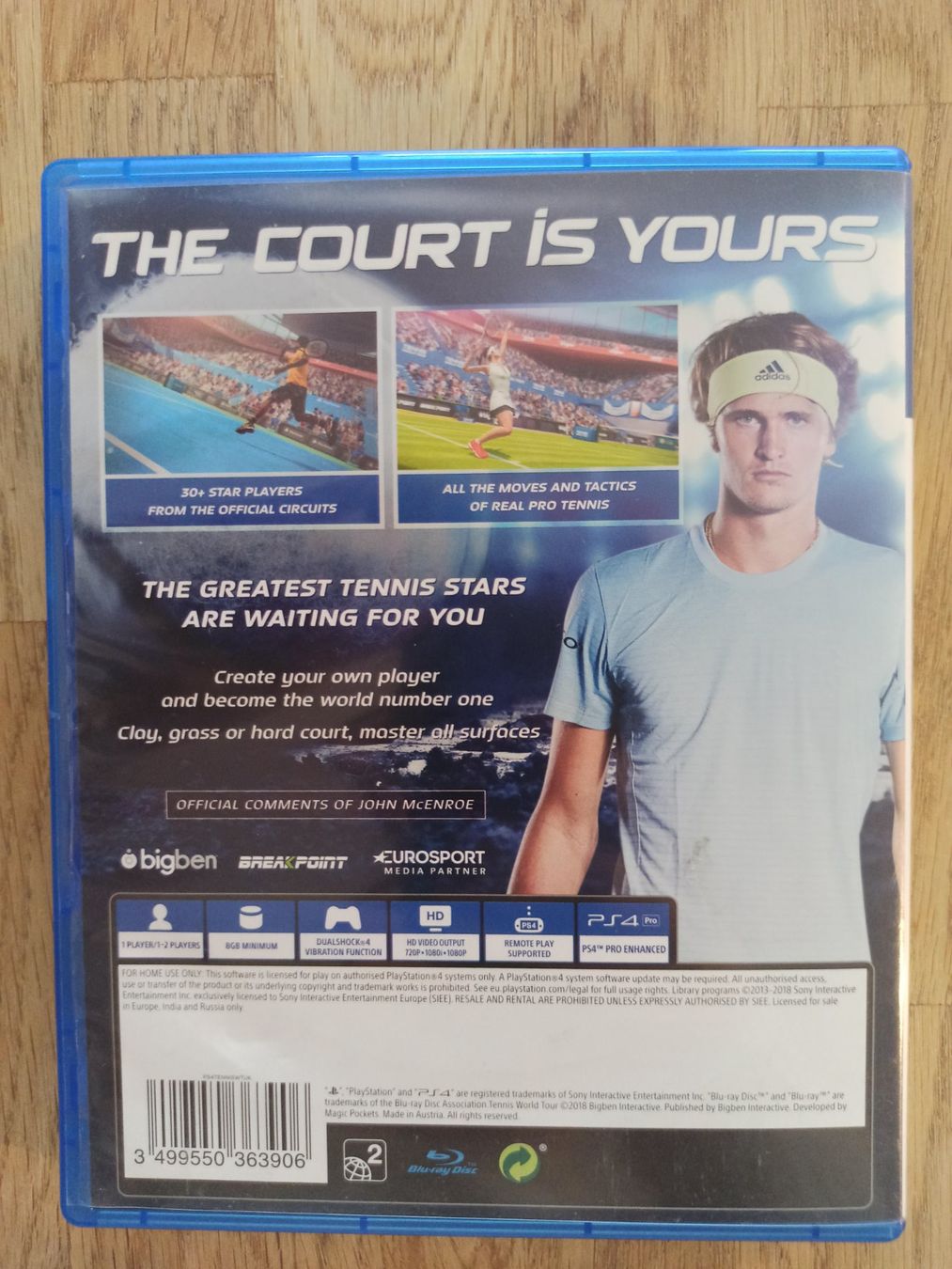Giochi: Tennis World Tour PS4 / PS5 – Usato da Oberweningen venduto da mar_87mx 1