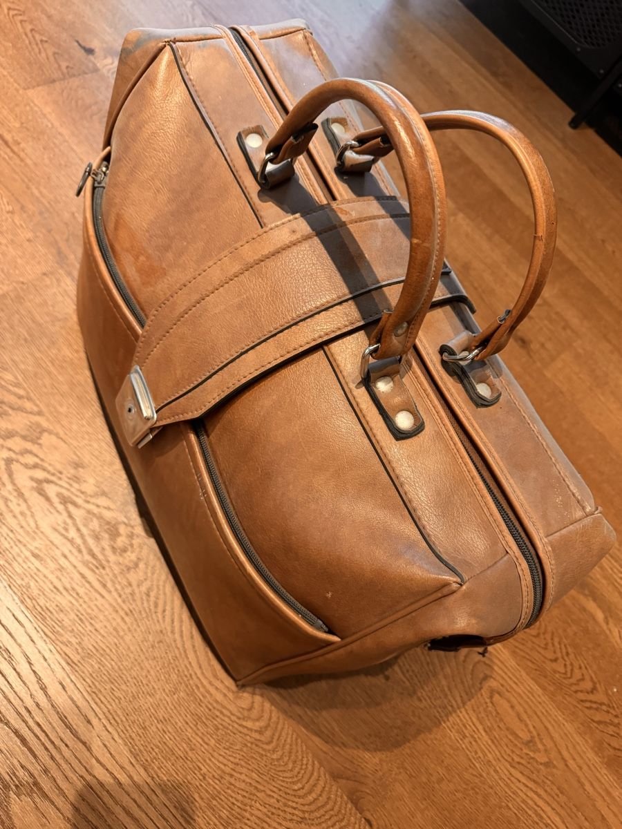 Valigie: Vintage Koffer Leder – Nuovo (secondo la descrizione) da Richterswil venduto da Manu55555 1