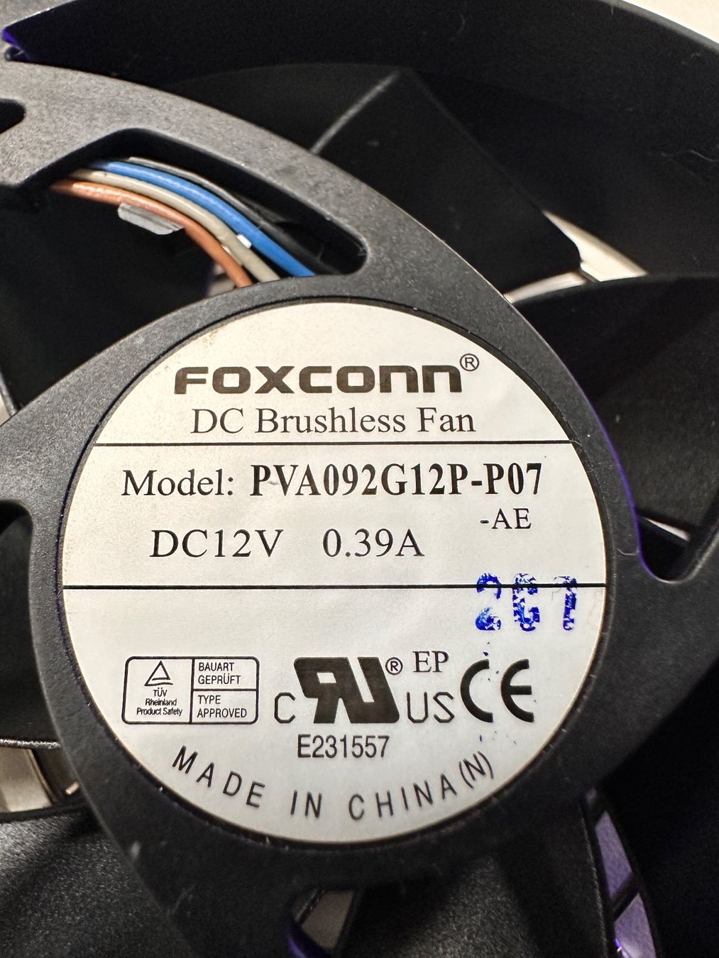 PCs: PC Lüfter PVA092G12P-P07 – D'occasion à Luven par Eletto 2