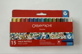 Caran d'Ache Wachs-Pastelle 15er Set water-soluble