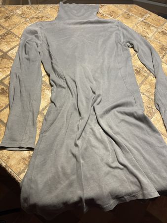 Chic abito dolcevita di cotone tg M/L-perfetto per autunno