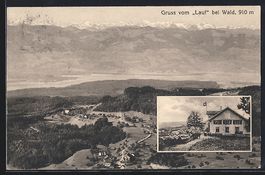 Wald / Zürich, Gasthaus z. Lauf mit Sch
