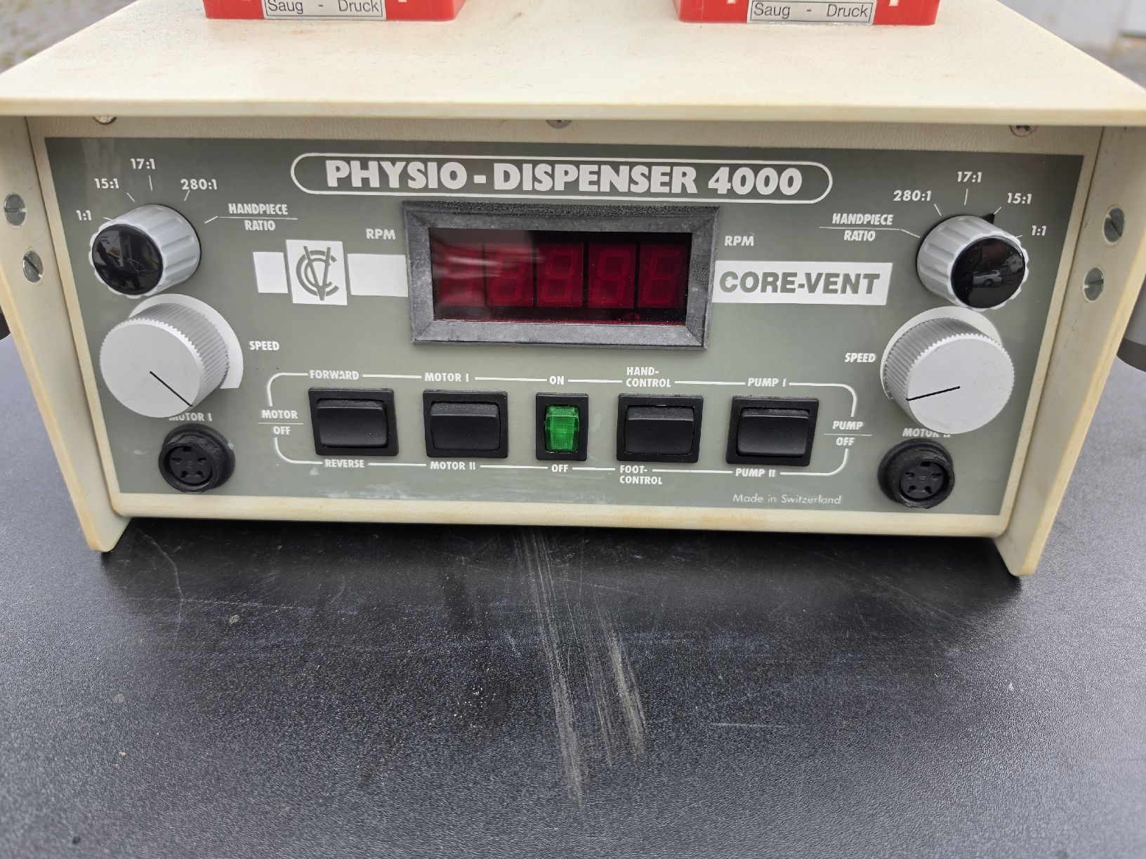 Attrezzature mediche: Physio-Dispenser 4000 gebraucht CORE-VENT 2 Saug-Druck-Einhe – Usato da Mettlen venduto da elios0888 5