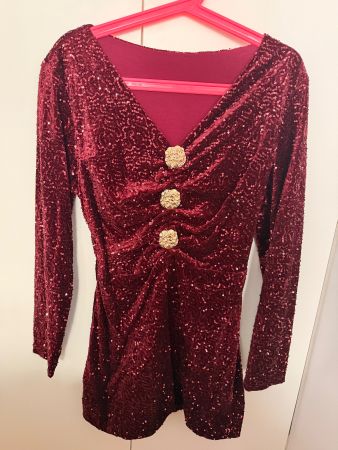 Robe Bordeau Taille S