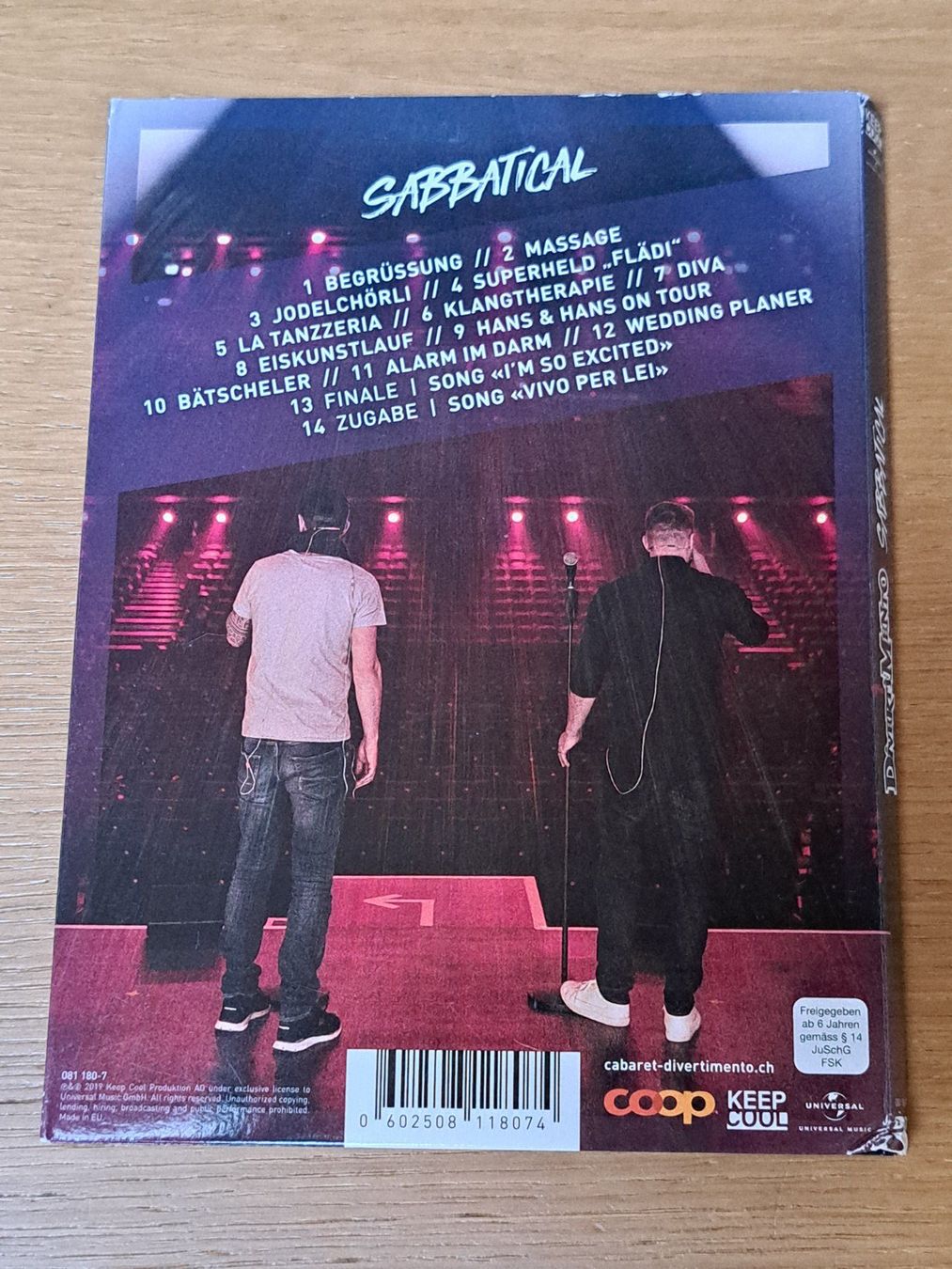 Alle DVDs: DVD Divertimento  SABBATICAL – Gebraucht aus Unterseen von Kanica 1