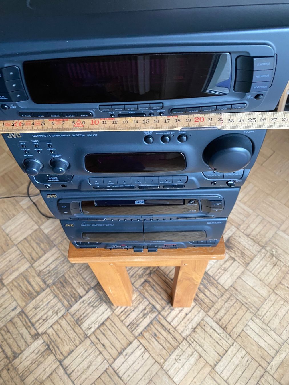 JVC Radio: JVC Kompakt-Stereoanlage – Usato da Bronschhofen venduto da Tarzanspyder 5