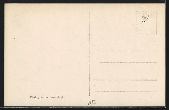 Cartoline postali: AK Le Locle, Panorama mit Strassenpartie – Usato da Berlin venduto da bartko-reher 1