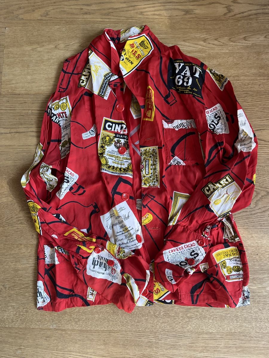 Blusen: Vintage bluse Apéro print – Gebraucht aus zürich von Kathyk 1