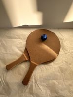 Ballspiel,Holzschläger Set mit Ball, für Strand o.Garten,neu