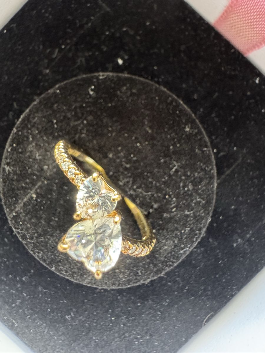 Pandora Anelli: Pandora Doppelherzring Gr. 60 – Nuovo e nell'imballaggio originale da Maienfeld venduto da Pilfly 1