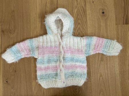 Mega süsse Mädchenjacke selfmade Gr 86 (ca)