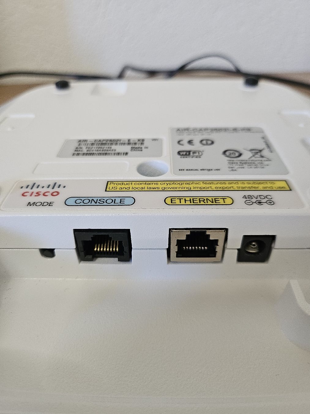 Cisco Modems & Routeurs: Cisco Access Point AIR-CAP2602I-E-K9, Inkl. Netzteil – D'occasion à Utzenstorf par Oddy 1