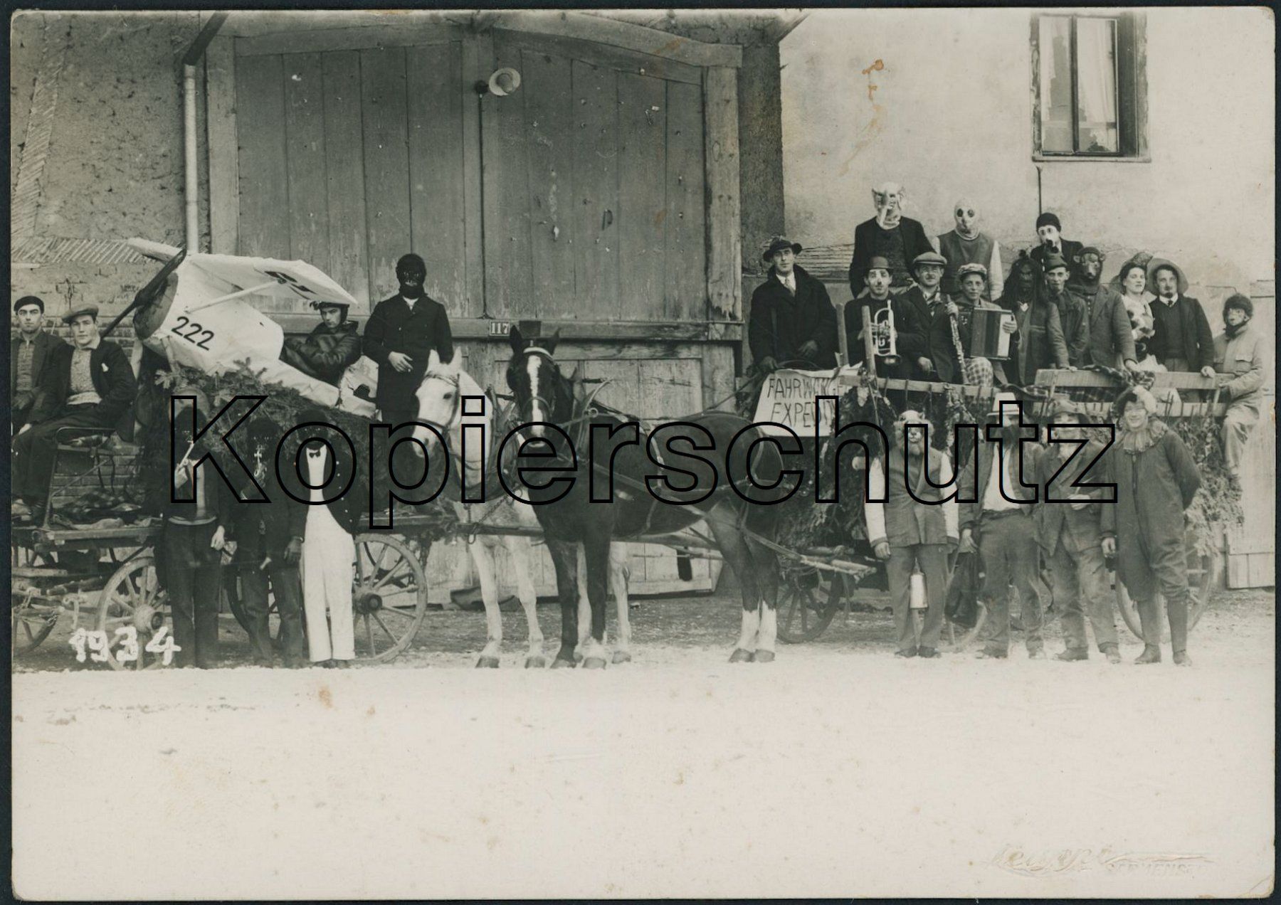 Cartoline postali: AG Fahrwangen - Karneval – Nuovo (secondo la descrizione) da Schindellegi venduto da masutka7