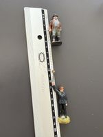 Vintage Hand Painted Lead Figures: 2 Charming Characters