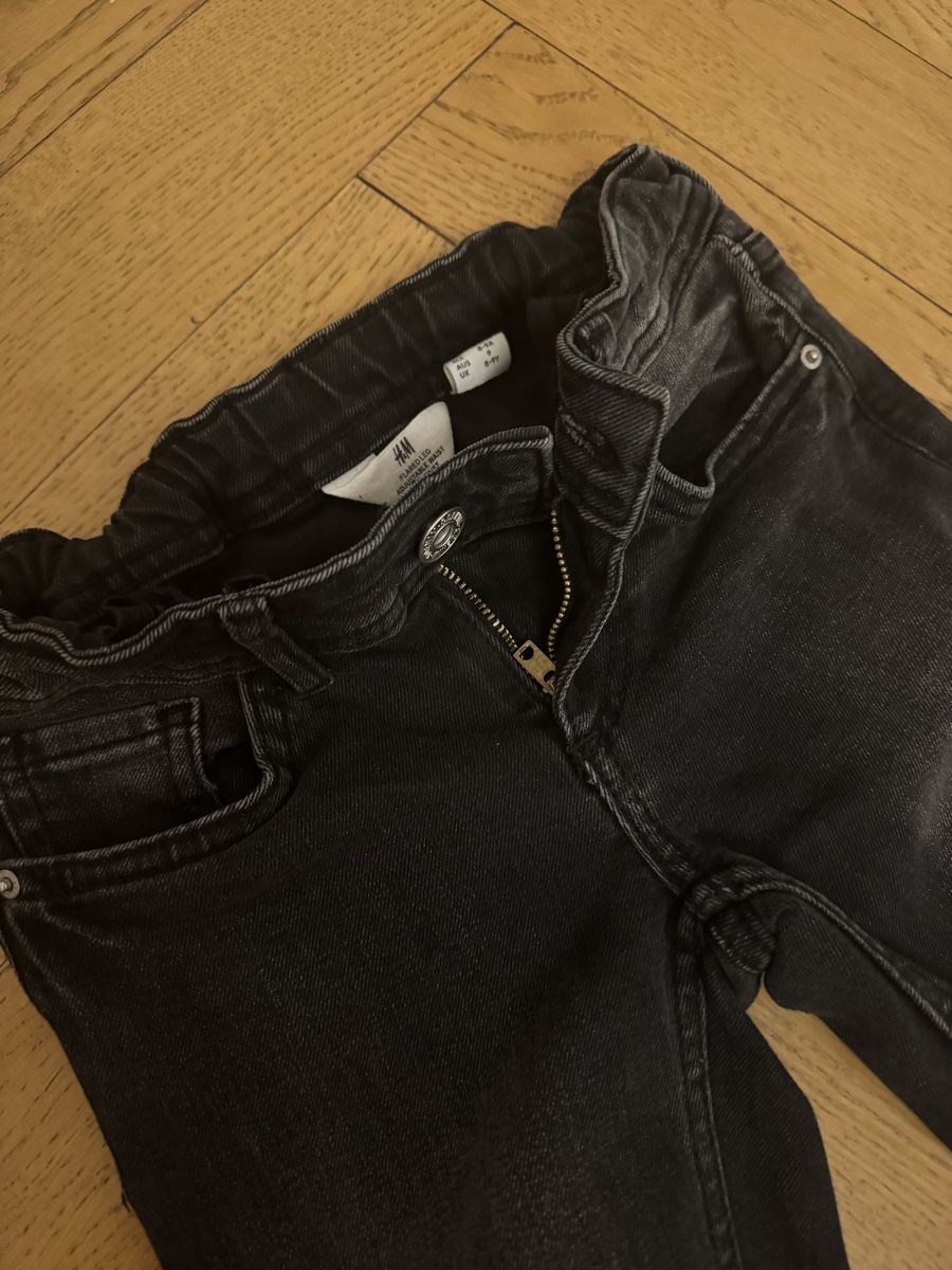 H&M Hosen: H&M Low Rise Flared Black Jeans – Gebraucht aus Genève von Stephanie.xx 2