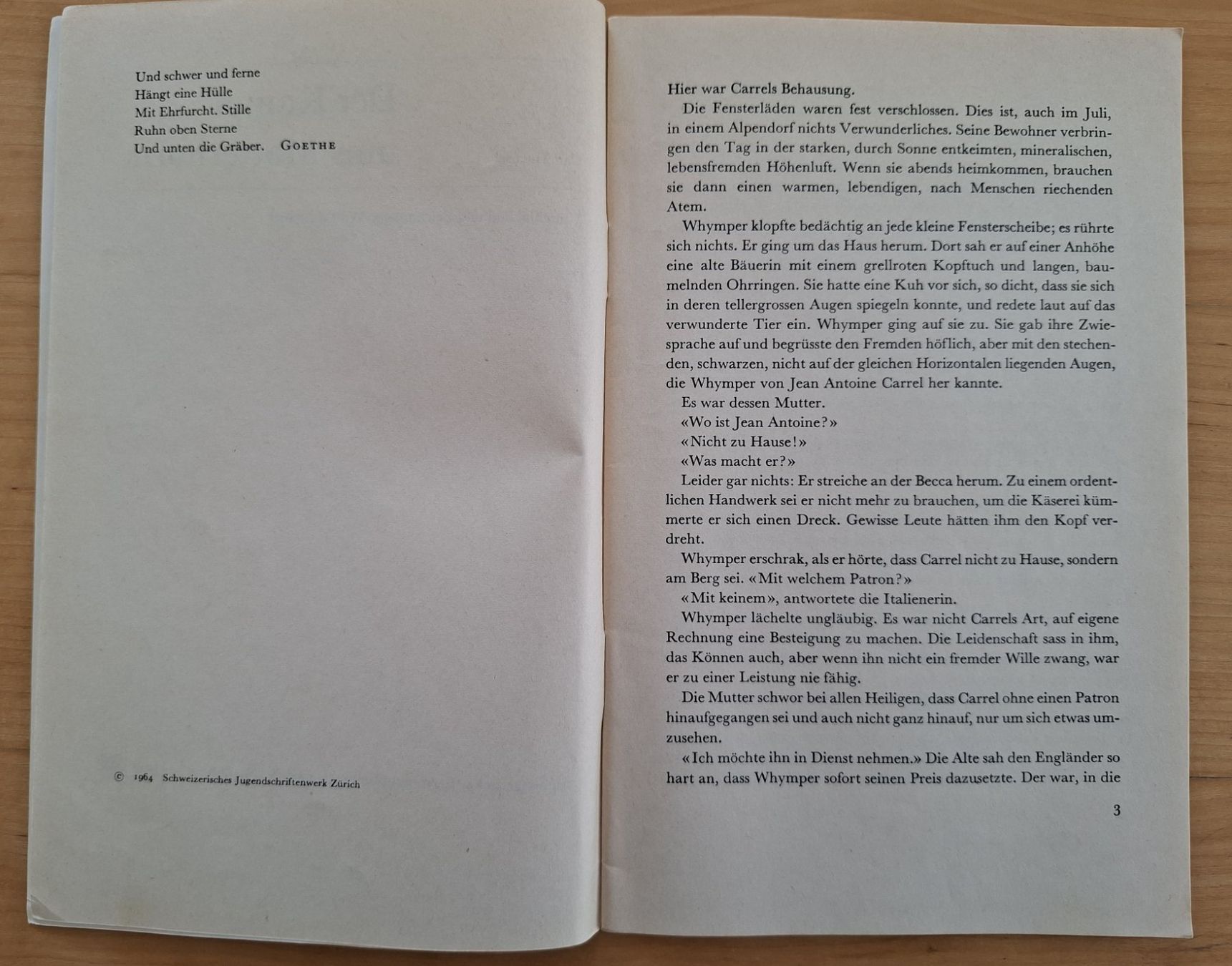 Libri: SJW Heft Nr. 808, Der Kampf ums Matterhorn – Usato da Zürich venduto da Romi169 2